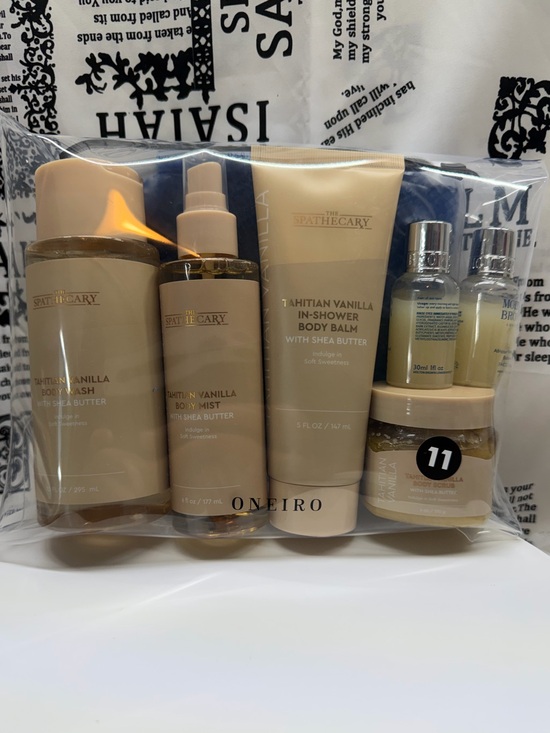 Other - New The Spathecary Tahitian Vanilla Body Care Bundle